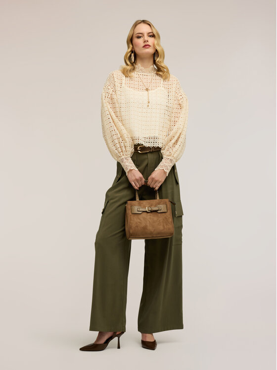 Motivi Motivi Blusa 2048Q001953N011 Bianco Regular Fit