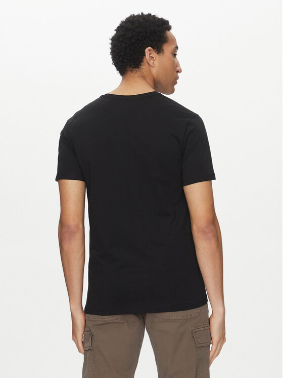 Alpha Industries Alpha Industries T-Shirt Camo Puff 146506 Černá Regular Fit