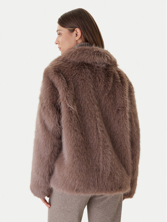 Bomboogie Bomboogie Pelzmantel Paris GW148STFRL5 Braun Regular Fit