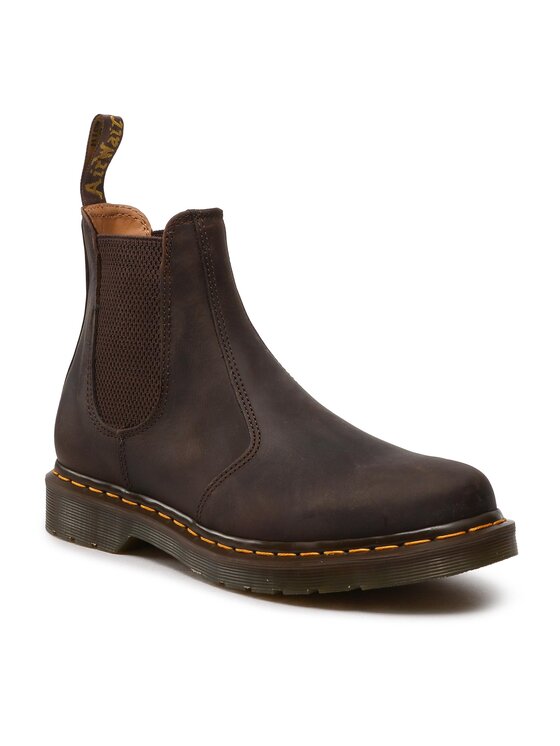 Dr. Martens Dr. Martens Kotníková obuv s elastickým prvkem 2976 Ys 27486201 Hnědá