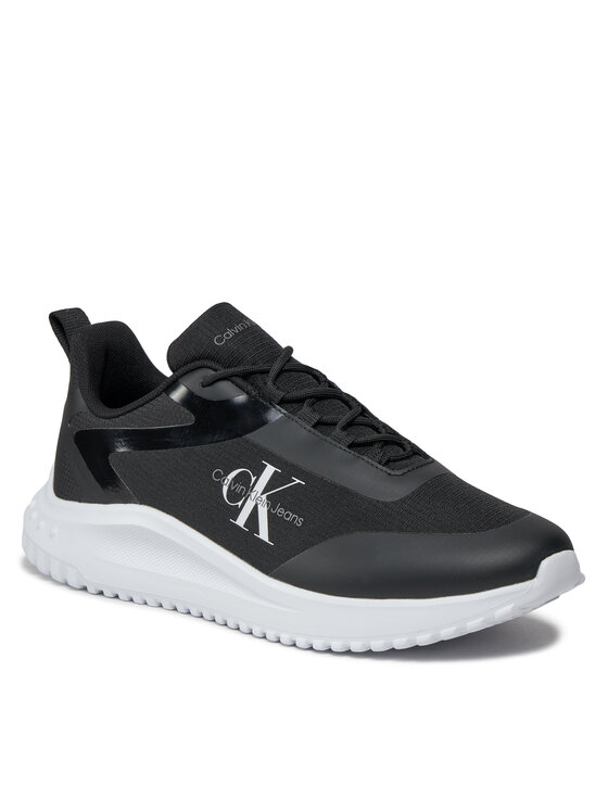 Calvin Klein Jeans Calvin Klein Jeans Sneakersy Eva Runner Low Lace Ml Mix YM0YM00968 Sivá