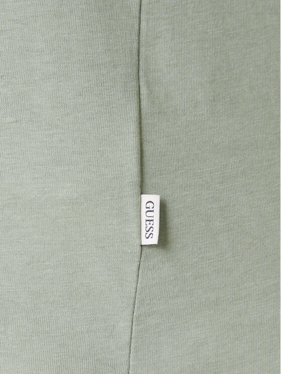 Guess Jeans Guess Jeans T-Shirt M4YI52 K8HM0 Zielony Regular Fit