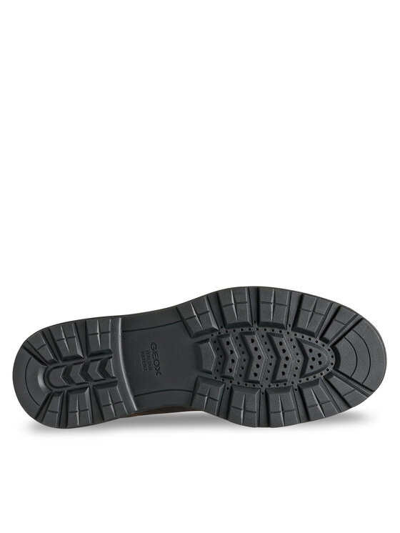 Geox Geox Kotníková obuv s elastickým prvkem U Meiern U56LZA 000FF C6009 Hnědá