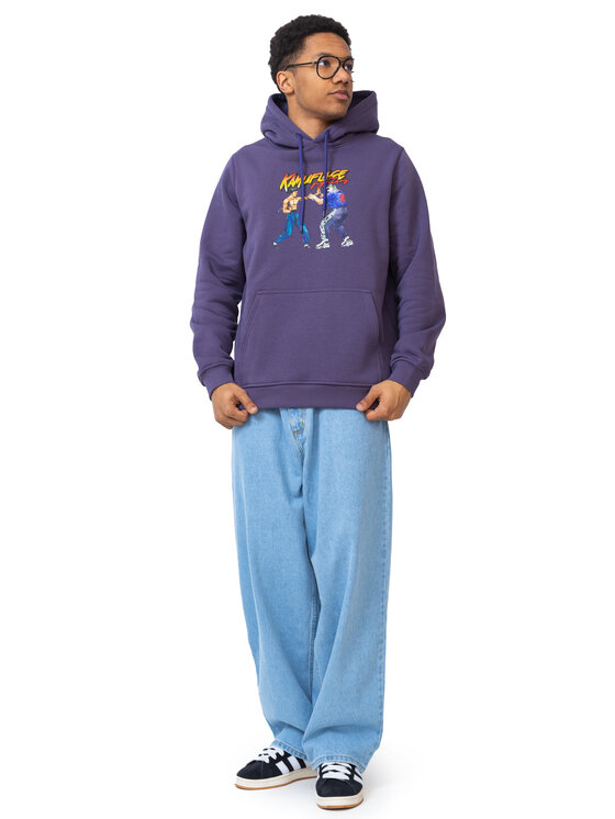 Kamuflage Kamuflage Bluza Endgame Fioletowy Oversize