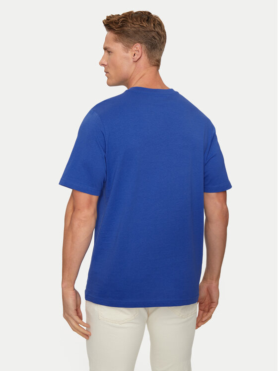 Kappa Kappa Majica Logo Korpo Cromen 303HZ70 Modra Regular Fit