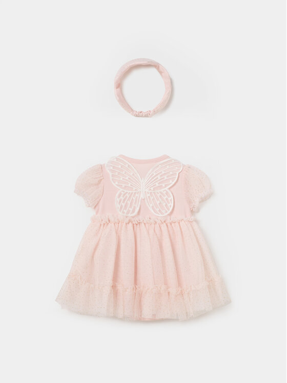 Mayoral Mayoral Vestito elegante 1629 Rosa Regular Fit