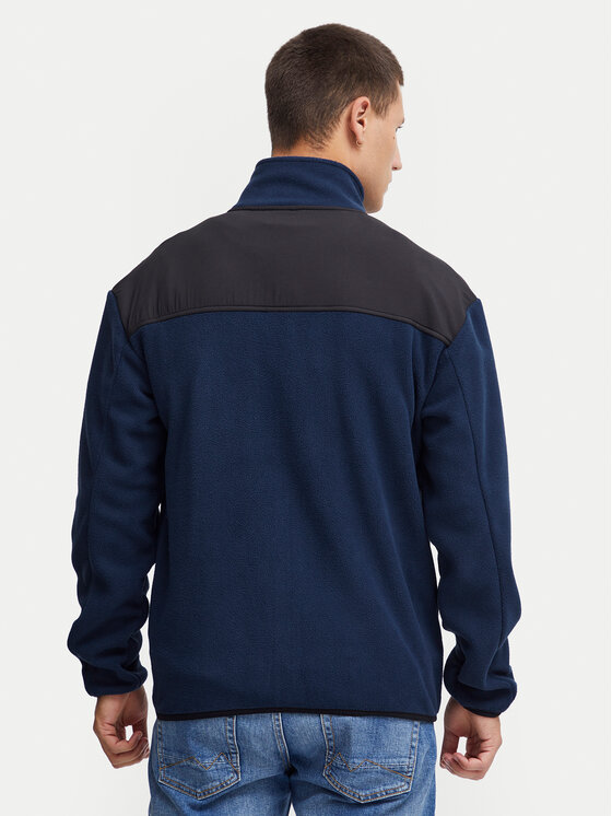 Blend Blend Polár kabát 20715834 Sötétkék Regular Fit