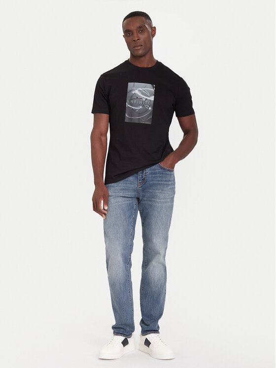 Armani Exchange Armani Exchange Džínsy XM000049 AF17047 MB001 Modrá Regular Fit