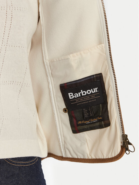 Barbour Barbour Sportinė liemenė LFL0055CR11 Kreminė Regular Fit