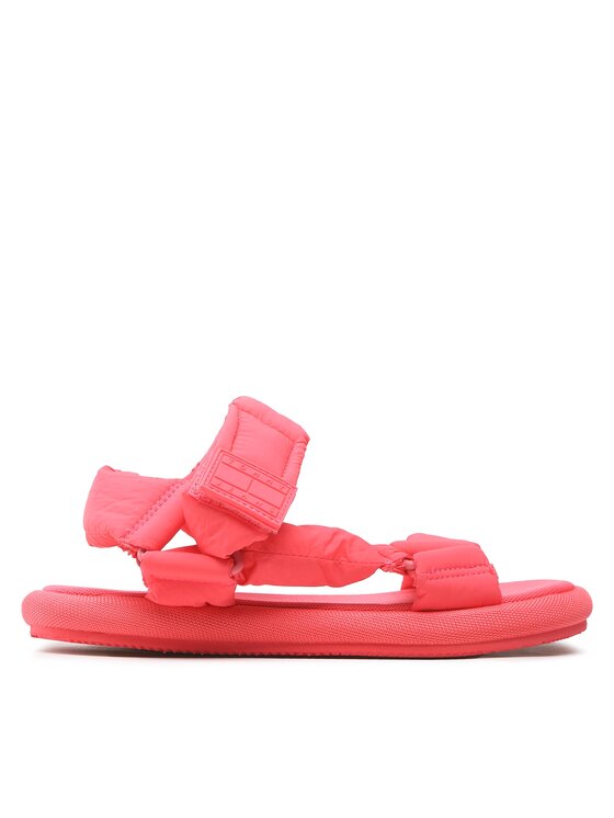 Tommy Jeans Sandales Poppy Soft Padded EN0EN02120 Rozā