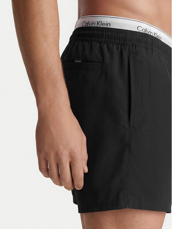 Calvin Klein Swimwear Calvin Klein Swimwear Pantaloncini da bagno LV00N61024 Nero Regular Fit