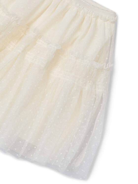 Mayoral Mayoral Φούστα 3961 Εκρού Regular Fit