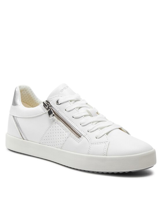 Geox Geox Sneakersy D Blomiee D366HE 054AJ C0007 Biela