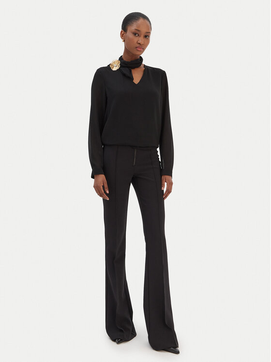 Rinascimento Rinascimento Bluse CFC0126527003 Schwarz Regular Fit