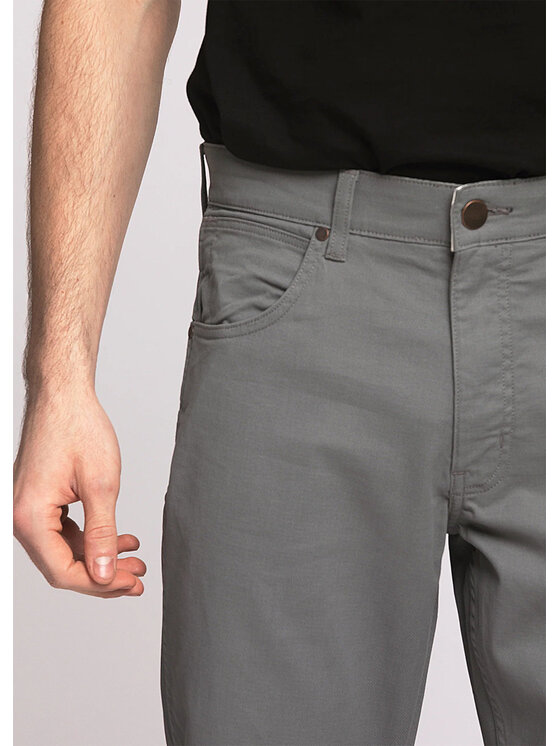 Wrangler Wrangler Pantaloni di tessuto GREENSBORO Grigio Straight Fit