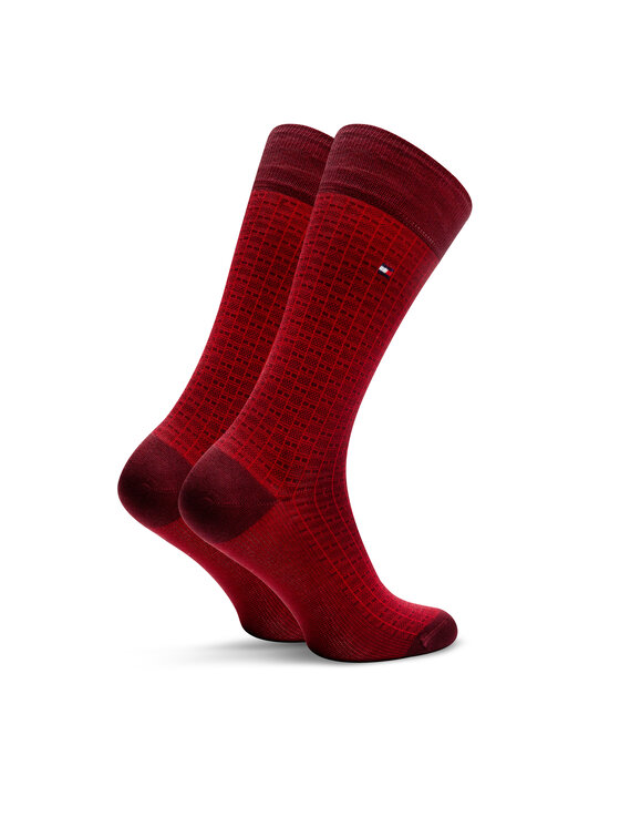 Tommy Hilfiger Tommy Hilfiger Calzini lunghi da uomo 701230606 Rosso