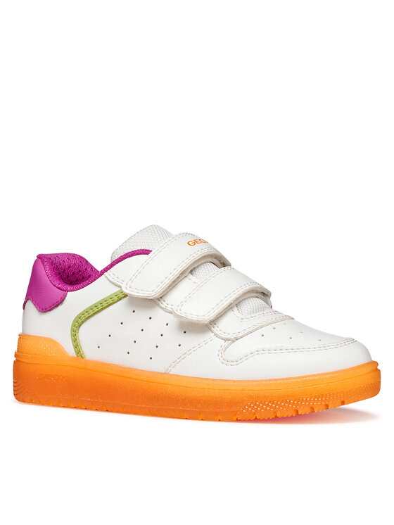 Geox Geox Sneakersy J Washiba Girl J45HXB 0003W C0422 D Biela