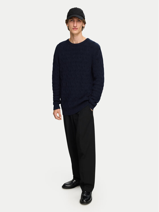 Selected Homme Selected Homme Džemper 16094503 Tamnoplava Regular Fit
