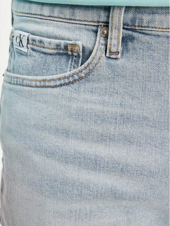 Calvin Klein Jeans Calvin Klein Jeans Džínové šortky J30J324871 Modrá Slim Fit