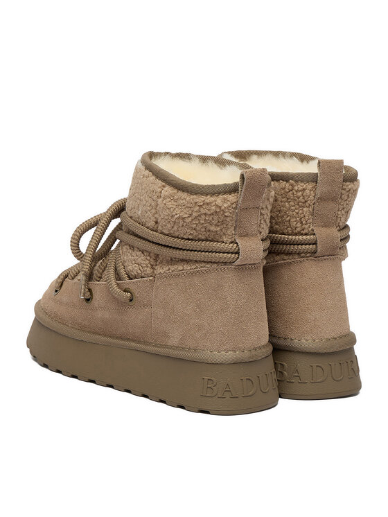 Badura Badura Śniegowce EO-AMY-TS6286-01 Szary