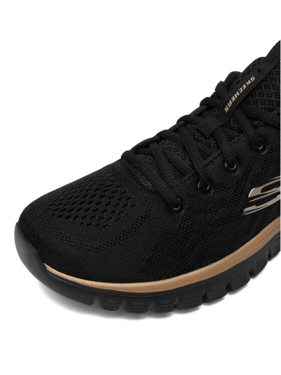 Skechers Skechers Sneakers C-GRACEFUL 12615 BKRG Nero