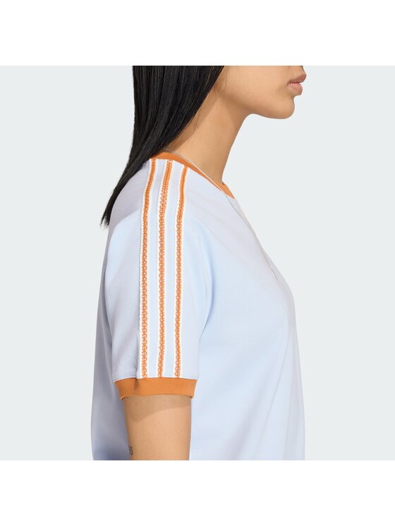 adidas adidas T-Shirt 165058 Niebieski jasny Regular Fit