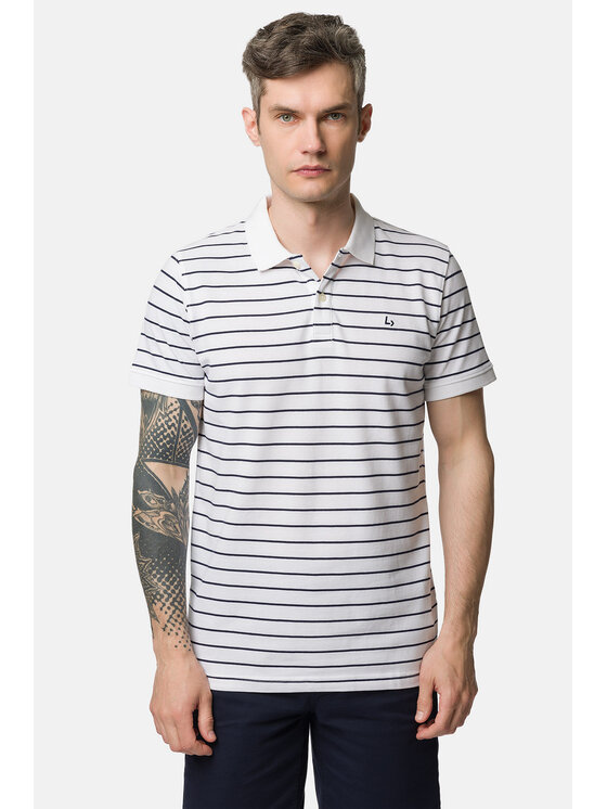 Lancerto Lancerto Polo Caden PO073123000019 Kolorowy Regular Fit
