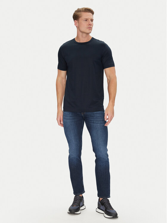 BOSS BOSS Póló Thompson 50 50513674 Sötétkék Regular Fit