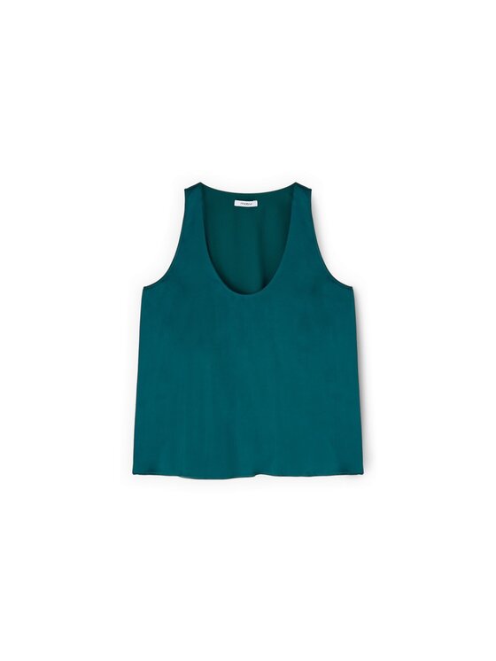 Motivi Motivi Top D012Q100623N024 Turkusowy Regular Fit