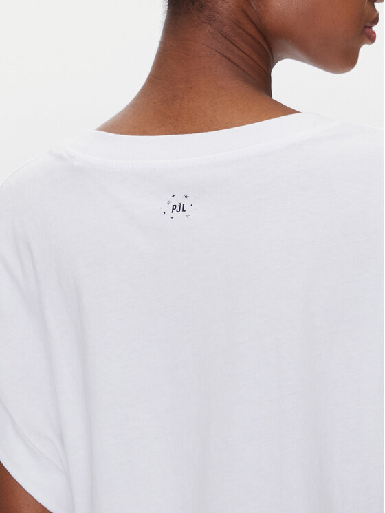 Pepe Jeans Pepe Jeans T-shirt Lira PL505996 Bianco Regular Fit
