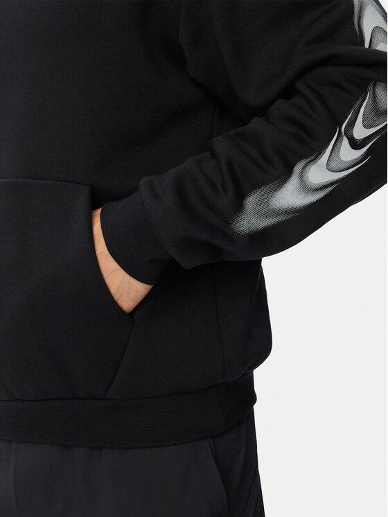 Under Armour Under Armour Bluza Ua Icon Fleece Graphic 6016616 Czarny Loose Fit