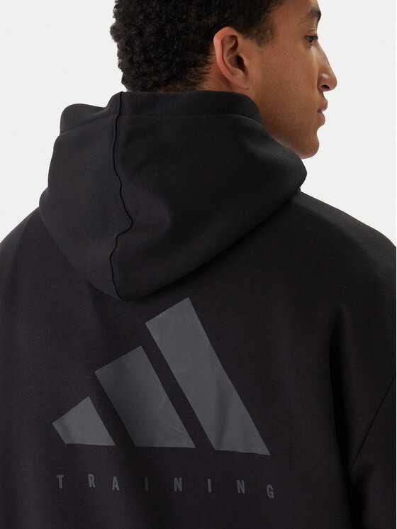adidas adidas Bluza Power JZ6248 Czarny Oversize