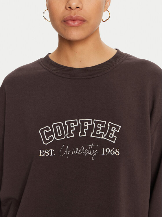 ViCOLO ViCOLO Μπλούζα RS0059 Καφέ Relaxed Fit