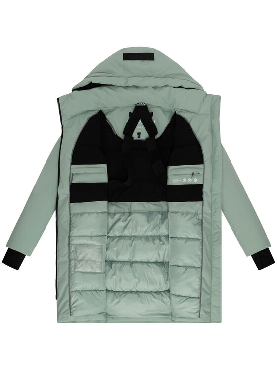 Navahoo Navahoo Kurtka zimowa Winterzart Zielony Regular Fit