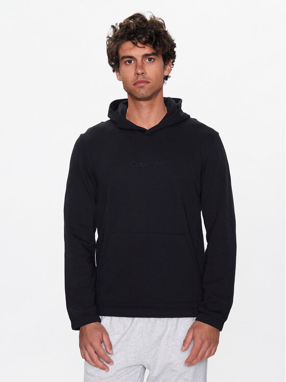 Calvin Klein Performance Calvin Klein Performance Mikina 00GMS3W303 Čierna Regular Fit