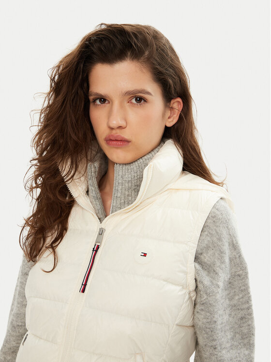 Tommy Hilfiger Tommy Hilfiger Smanicato WW0WW43773 Écru Regular Fit