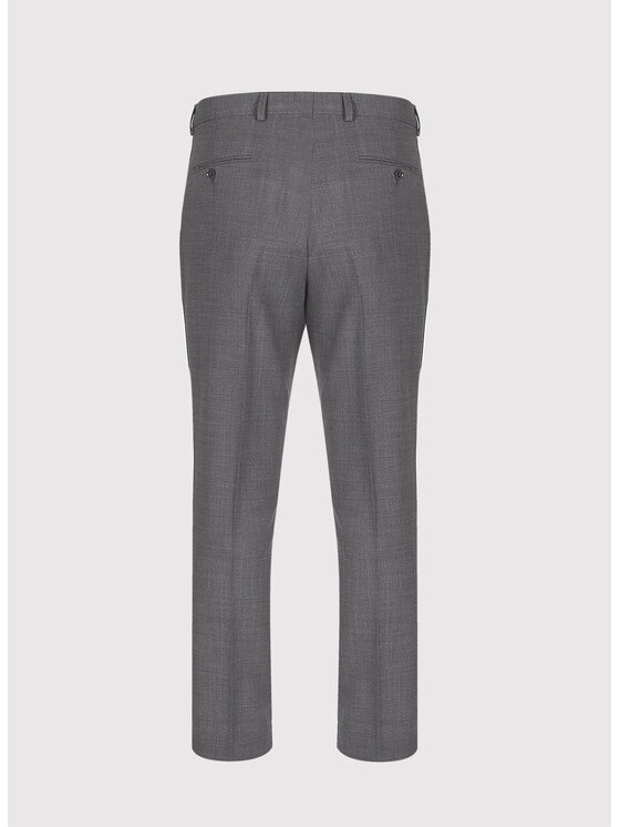 Pako Lorente Pako Lorente Spodnie garniturowe P26SP-6G-025 Szary Slim Fit