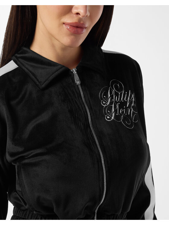 PHILIPP PLEIN PHILIPP PLEIN Bluza 27217 Czarny Jogger Fit