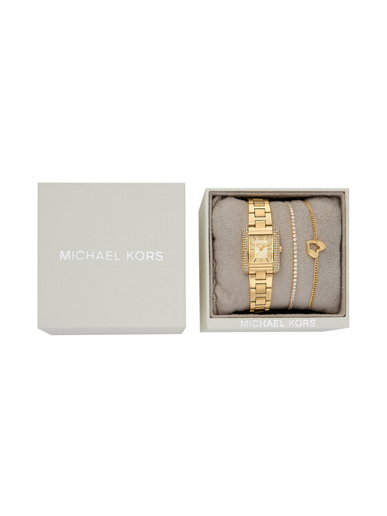 Michael Kors Michael Kors Set de ceas și brățară Emery Set MK7510SET Auriu