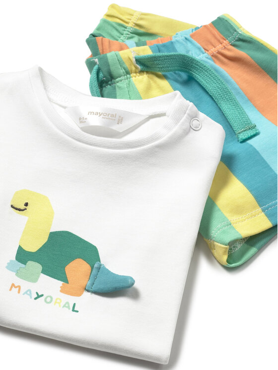 Mayoral Mayoral Komplet top in hlače 1625 Pisana Regular Fit