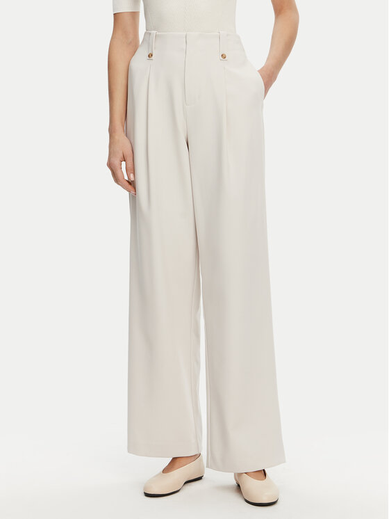 Calvin Klein Jeans Calvin Klein Jeans Pantaloni din material J20J225343 Gri Wide Leg