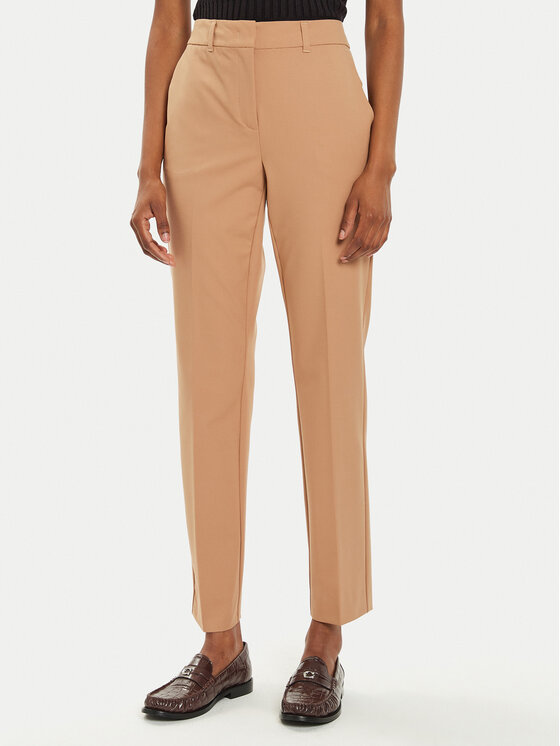 Marella Marella Chino kalhoty Verres 2423136281 Hnědá Slim Fit