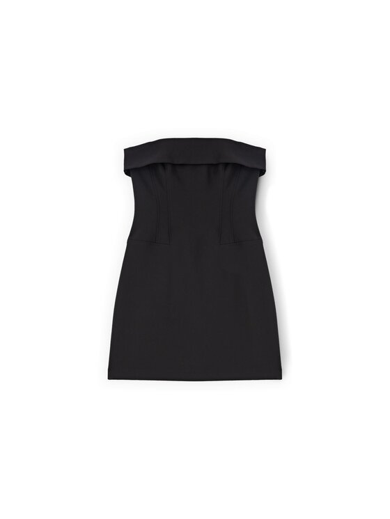 Motivi Motivi Abito da cocktail 7064Q003492N033 Nero Slim Fit
