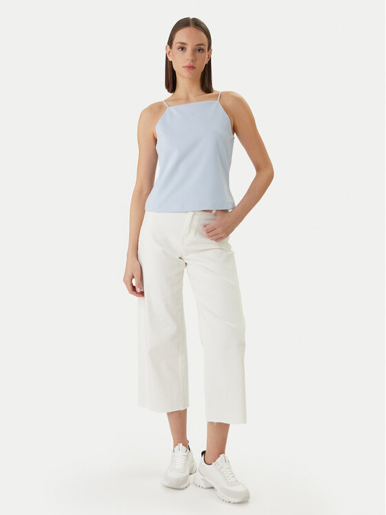 Calvin Klein Jeans Calvin Klein Jeans Top Ponte LV044F206G Sinine Slim Fit