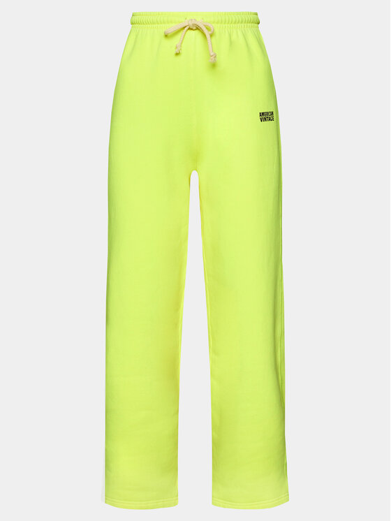 American Vintage American Vintage Jogginghose Izubird IZU05AE24 Gelb Relaxed Fit
