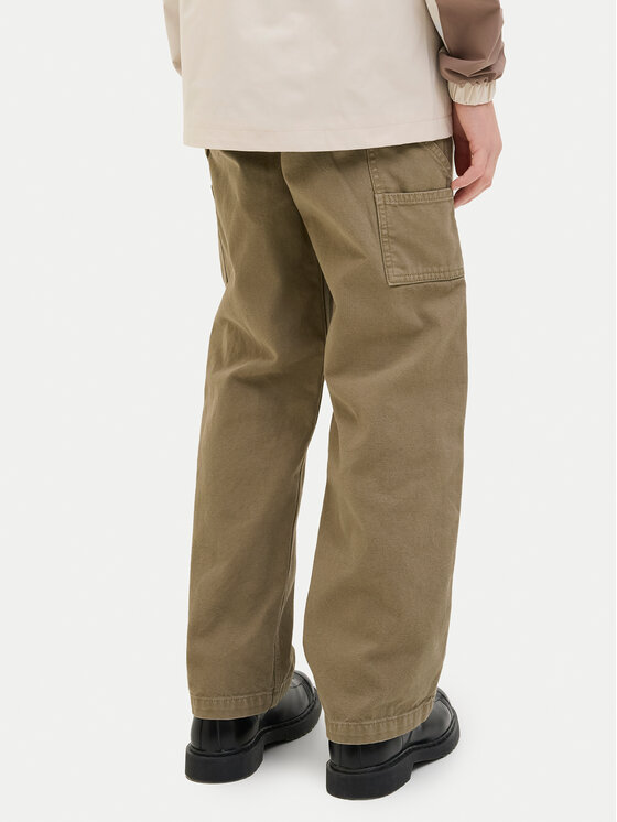 Jack&Jones Junior Jack&Jones Junior Hlače iz tkanine Alex 12253790 Rjava Loose Fit
