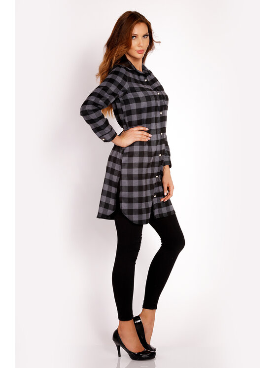 Awama Awama Camicia L002 Grigio Basic Fit