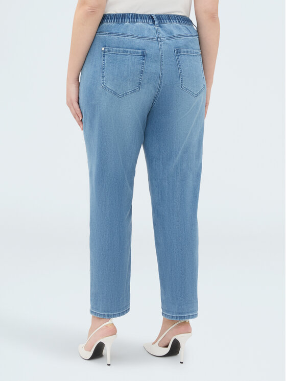 Fiorella Rubino Fiorella Rubino Jeansy P468T205280N024 Turkusowy Regular Fit