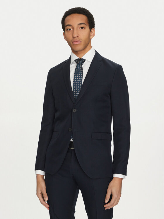 BOSS BOSS Cravată H-Tie 50532253 Bleumarin
