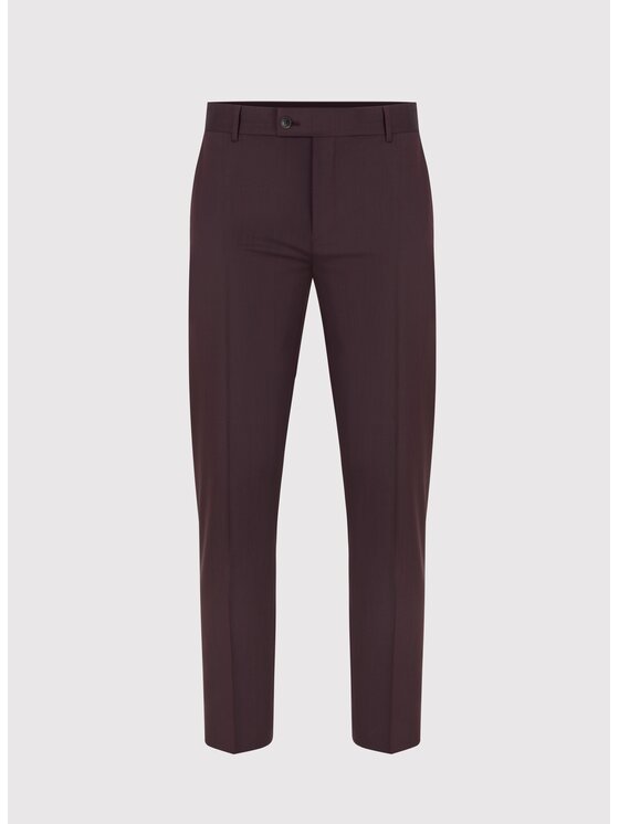 Pako Lorente Pako Lorente Marynarka P24WP-6G-008 Bordowy Super Slim Fit